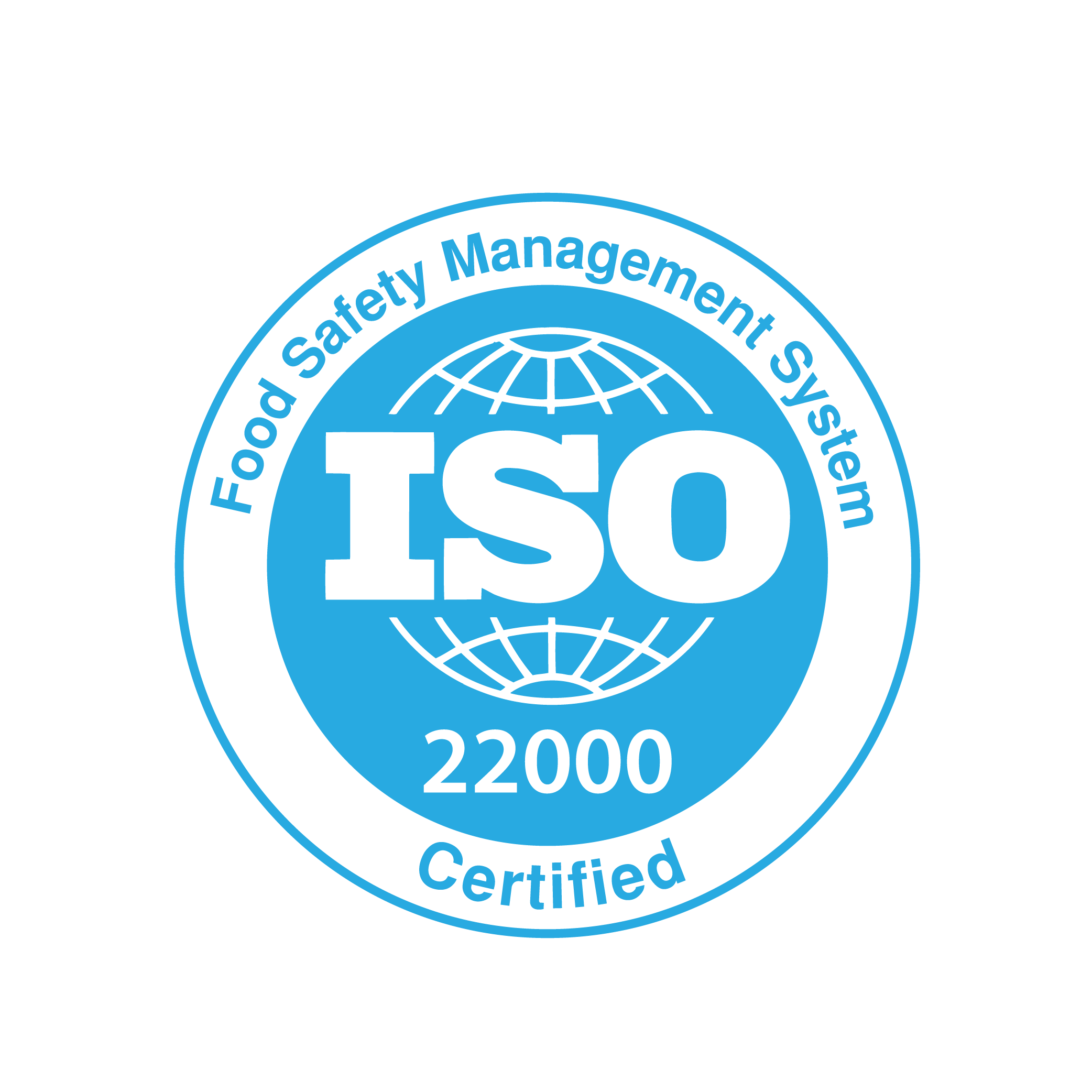 ISO 22000 Certified